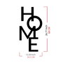 Wallity Home 5 Escultura de Pared de Metal Negra